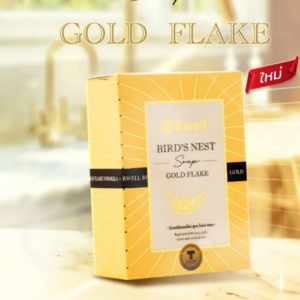 Bwell Bird's Nest Soap Gold Flake 100g